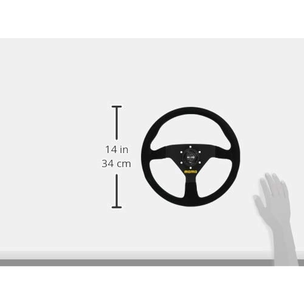 MOMO Steering MOD.78 32 pie BK/Suede M-46