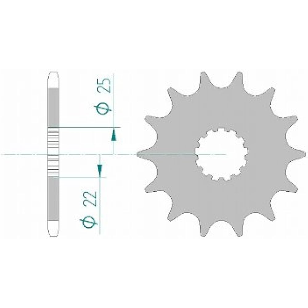 AFAM front sprocket 27500-14