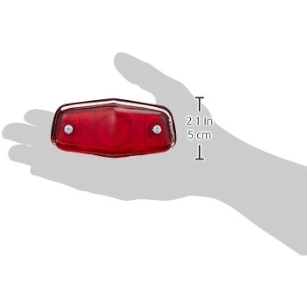 POSH Motorcycle Supplies Lucas Tail Lamp ASSY SR4/5 010190-2