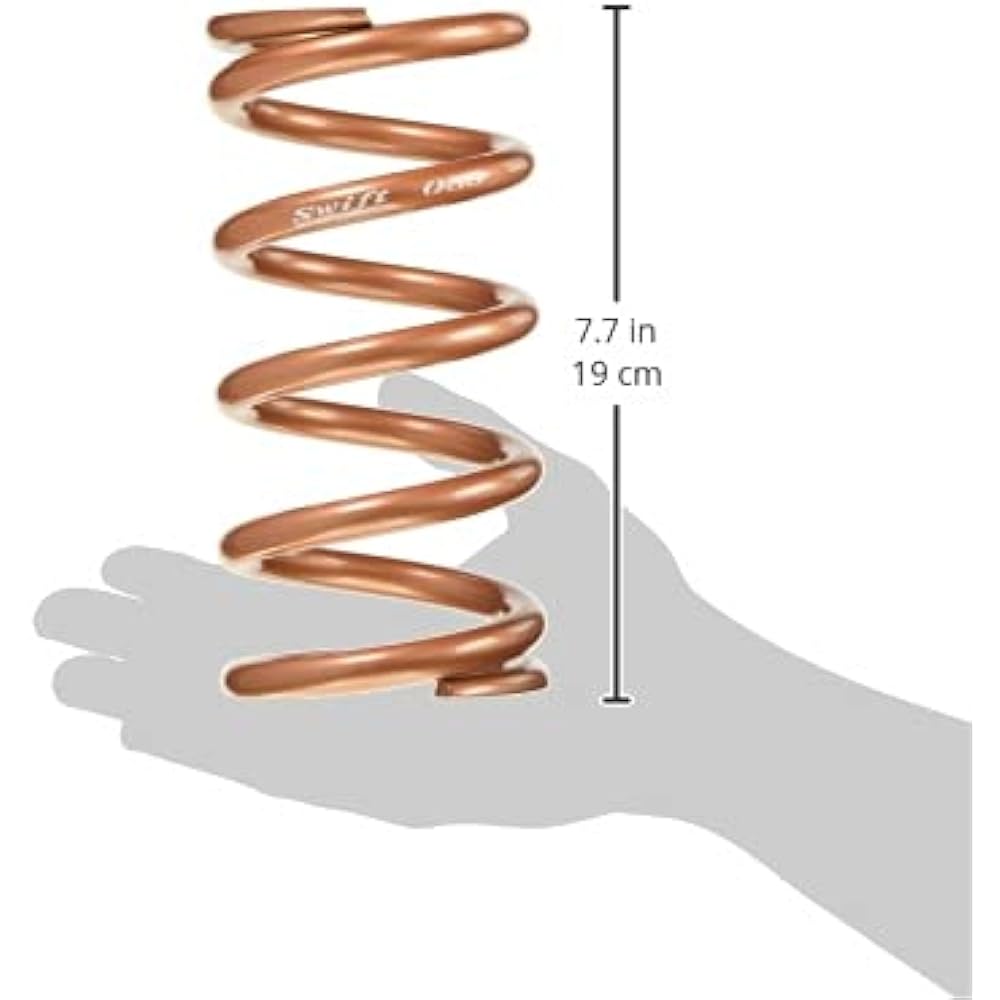 Swift Direct Winding Spring (SET of 2) Inner Diameter ID65mm/Free Length 7 inch (178.0mm/Spring Constant 8kgf/mm Z65-178-080