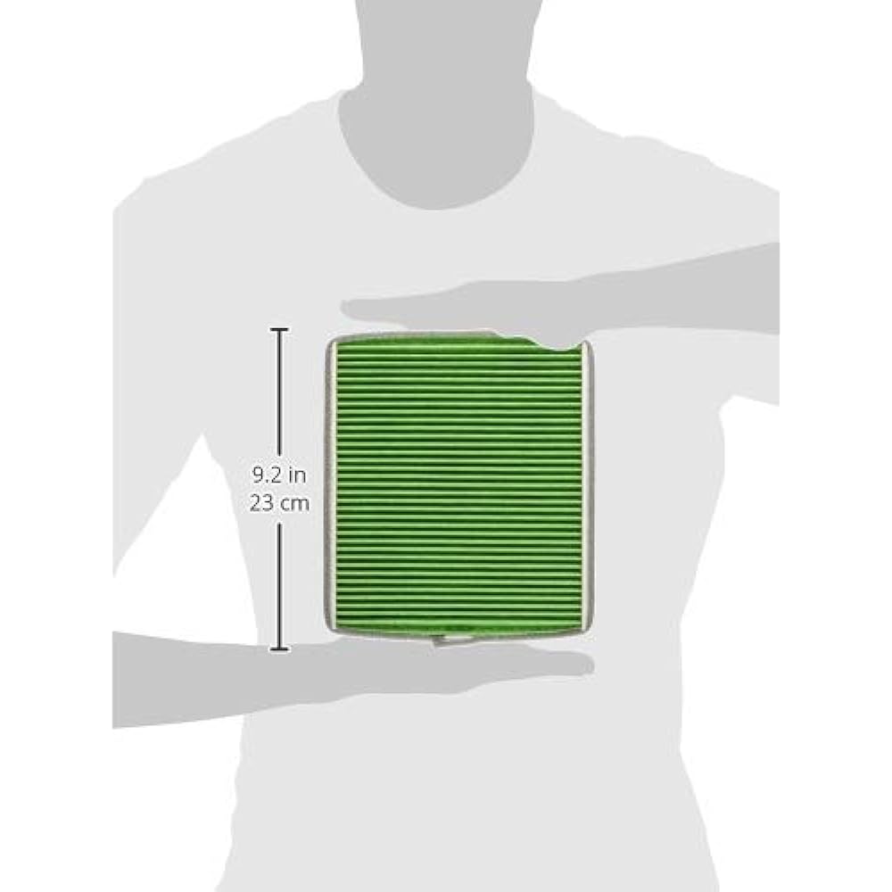 DENSO Car Air Conditioner Filter Clean Air Filter DCC7001 (014535-1120) High Dust Removal PM2.5 Countermeasure Antibacterial/Mold Resistant Deodorizing *Car model compatibility confirmation required