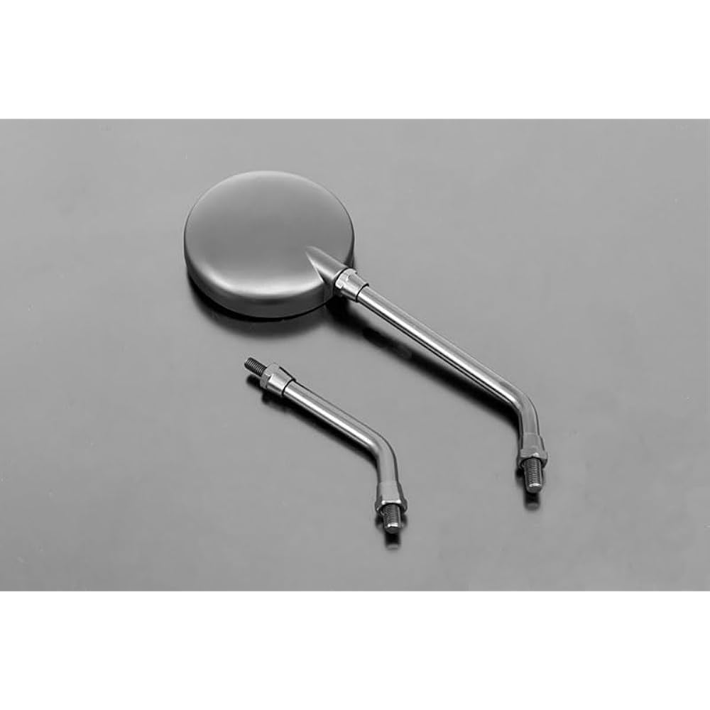 PMC Z2 Mirror Universal Left and Right Common 10mm Screw Short & Long Stay Included Black 1 Piece 152-101