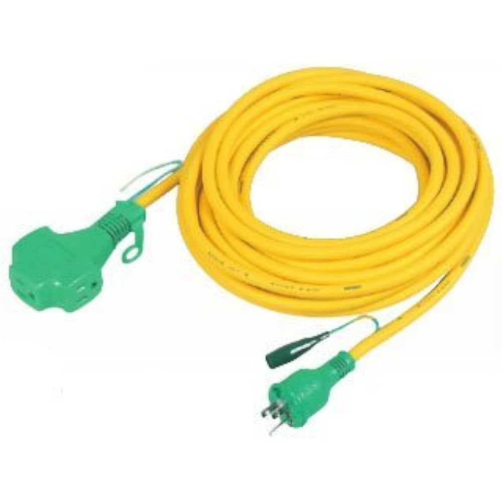 PPTVS-20E Triple Pockin Extension Cord Black 07217