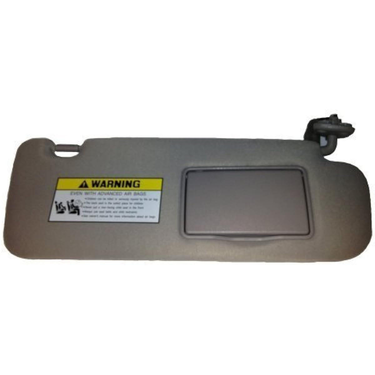GENUINE 2006 – 2008 Hyundai Sonata Sun Visor, Passenger Side, Gray w/Sunroof