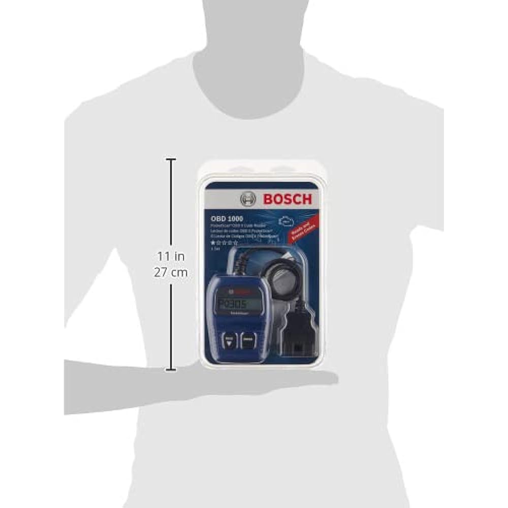 BOSCH Automotive Tools OBD 1000 Diagnostic Vehicle Scanner