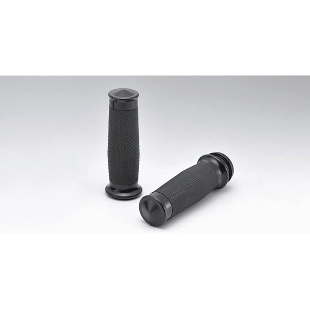 Kijima Motorcycle Bike Parts Metra Grip φ35x128mm Aluminum Billet Body Touring Model ('08-) Black Anodized HD-04796
