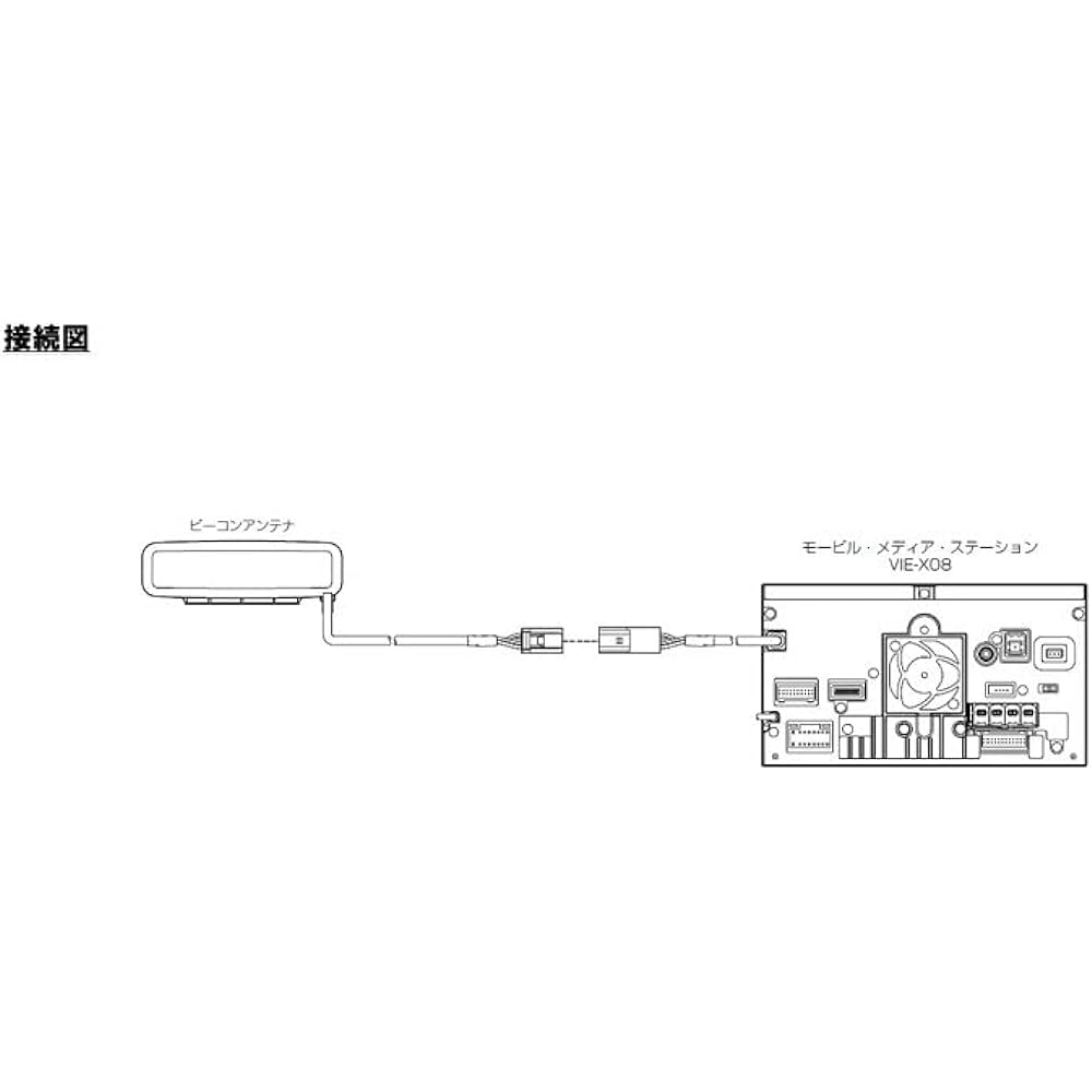 ALPINE VICS optical/radio beacon HCE-T062