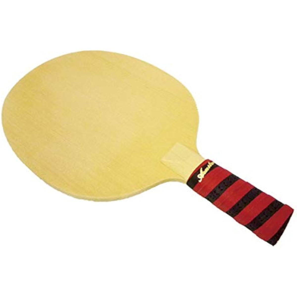 Armstrong Table Tennis Racket Takusho Shakehand Defensive Hinoki Plywood Straight with Grip Tape 59