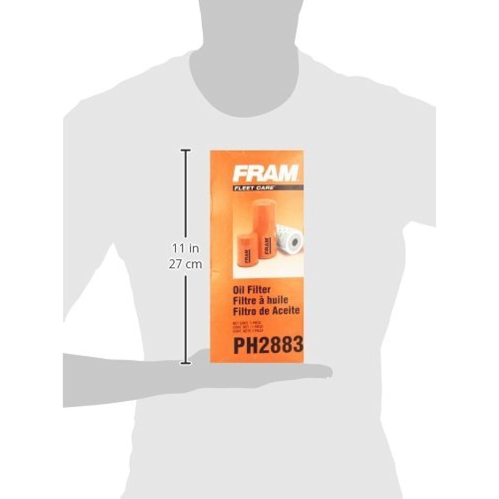 FRAM EXTRA GUARD PH2883 10K Mile Change Interpretation Oil Filter