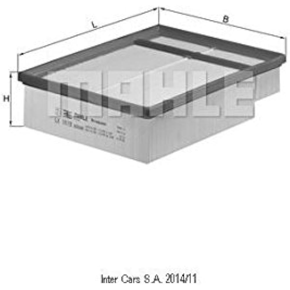 Mahle LX1019 Luftfilter