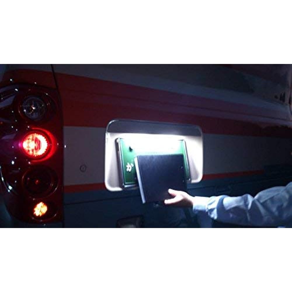 J-Bus LED license plate light NEW for Selega and Gala 18 series 5050SMD cool white 8500k set of 2