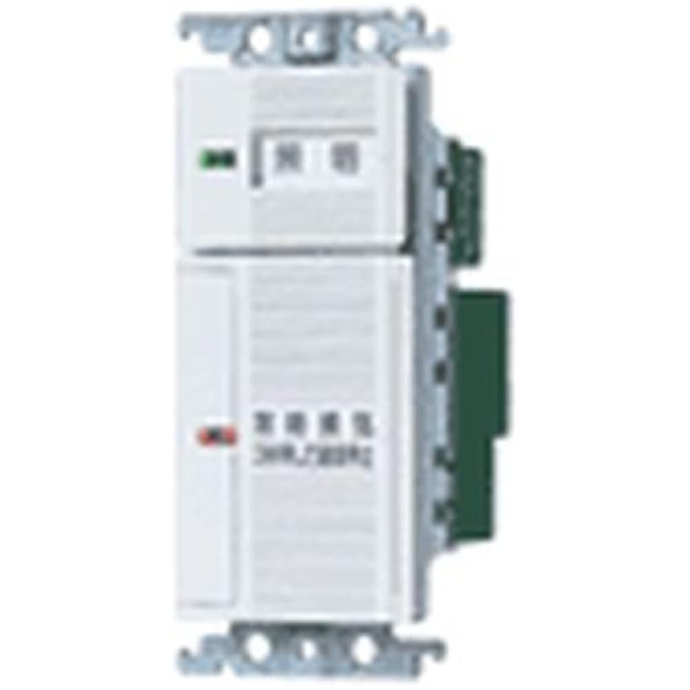 Panasonic Cosmo Series Wide 21 Embedded Electronic Constant Ventilation Switch Firefly Switch B, 12 Hours Timer White WTC5311W