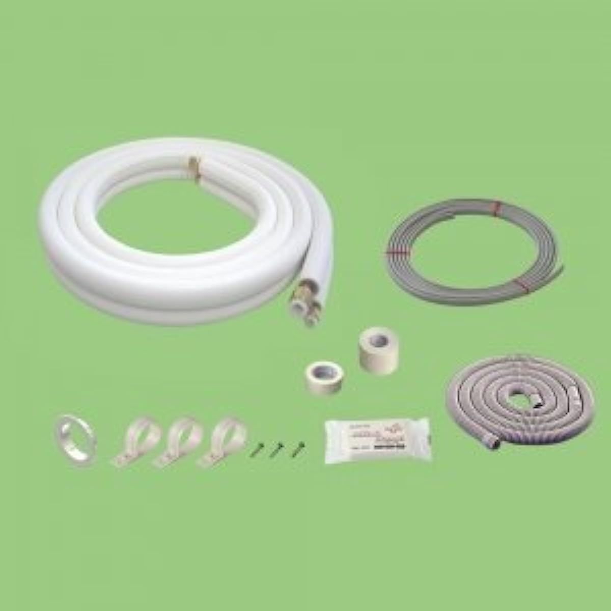 Kanto equipment piping set (with electric wire and parts) 2 minutes 3 minutes 4m 4P-203SP