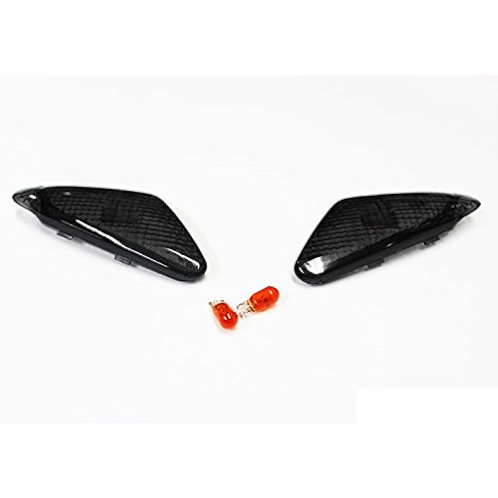 Jog (3KJ/3RY/3WF) Smoke turn signal lens SET for front 20-4420FML