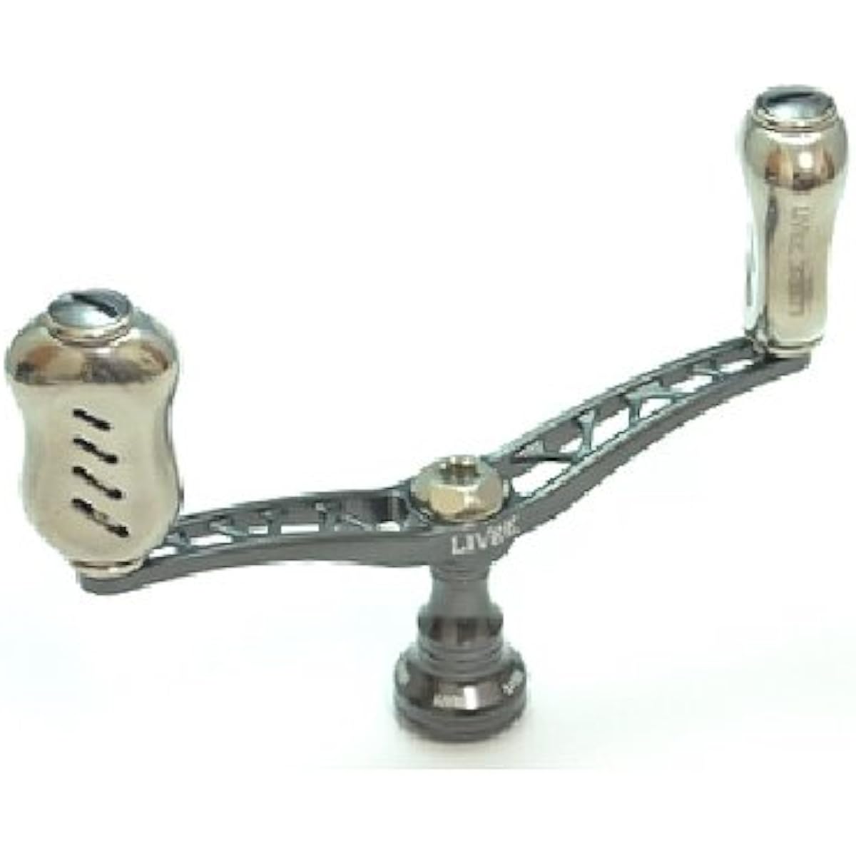 LIVRE Reel Wing 100 Fino Knob for Daiwa (Gunmetal P + Titanium G)