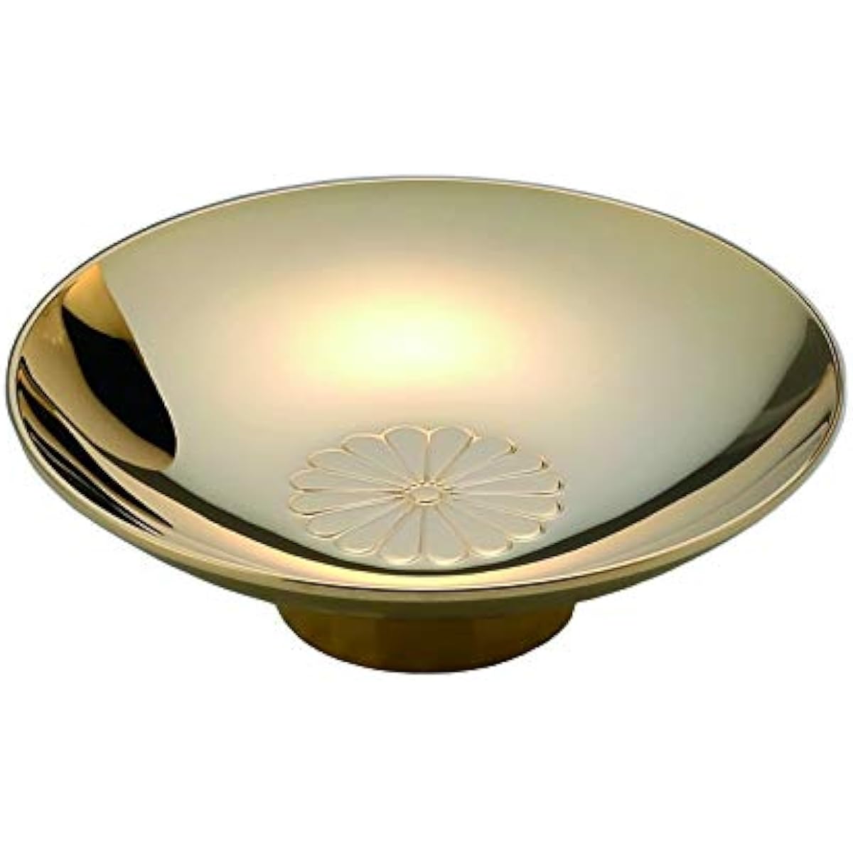 Takenaka copperware cup gold Φ12.5cm gold cup chrysanthemum 12.5cm 175-71