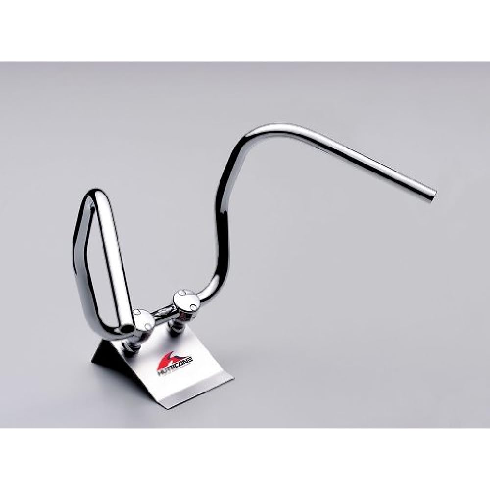 HURRICANE Handlebar P1 inch 360 Six Bend Chrome Plated HB0178C-01