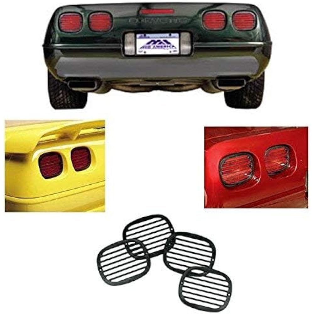 C4 Corvette Tail Light Bar Cover Kit FITS: 91 Through 96 Corvette