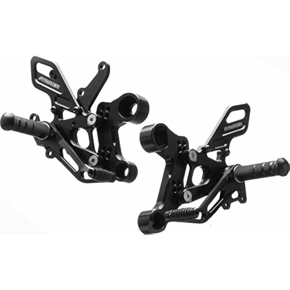 STRIKER Special Step Kit Type2 Black Hard Anodized MT-09 (14-17)/ABS XSR900 SS-AA2124B2