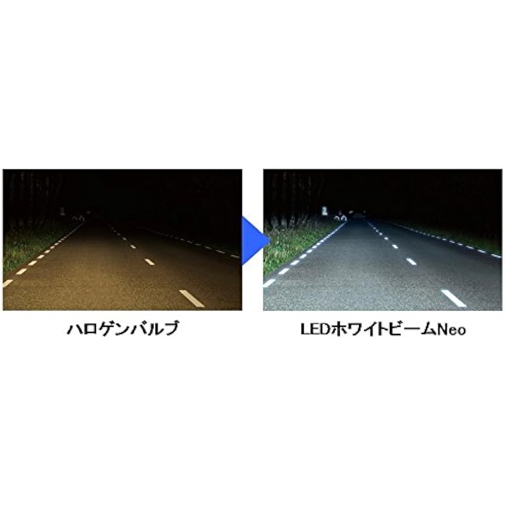 KOITO headlamp replacement LED bulb kit LED white beam Neo 12V 23/23W H4 type 6700K with lighting circuit vehicle inspection compatible product P314KWT P314KWT