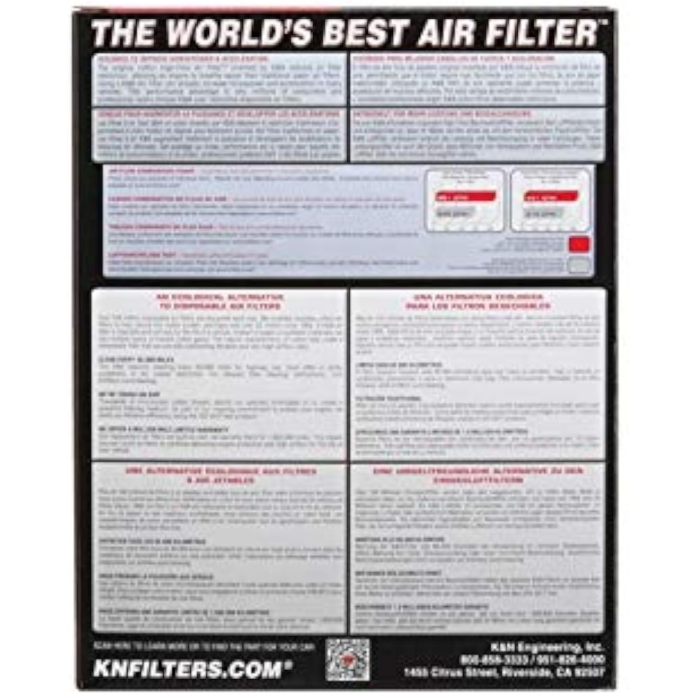 K&N Air Filter Ninja650, Z650, Vulcan S