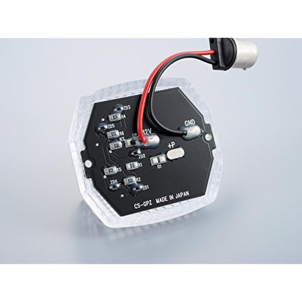 POSH Motorcycle Supplies Motorcycle LED Conversion Kit ZRX1200S/ZRX1200R/ZRX1100/ZRX1100II/ZRX400 Smoke 071409