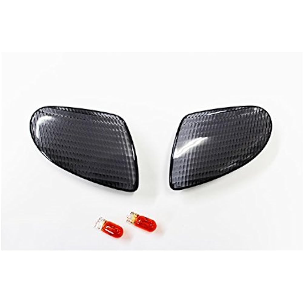 Jog Aprio (4JP) Smoked Turn Signal Lens SET for Front 20-4436FML