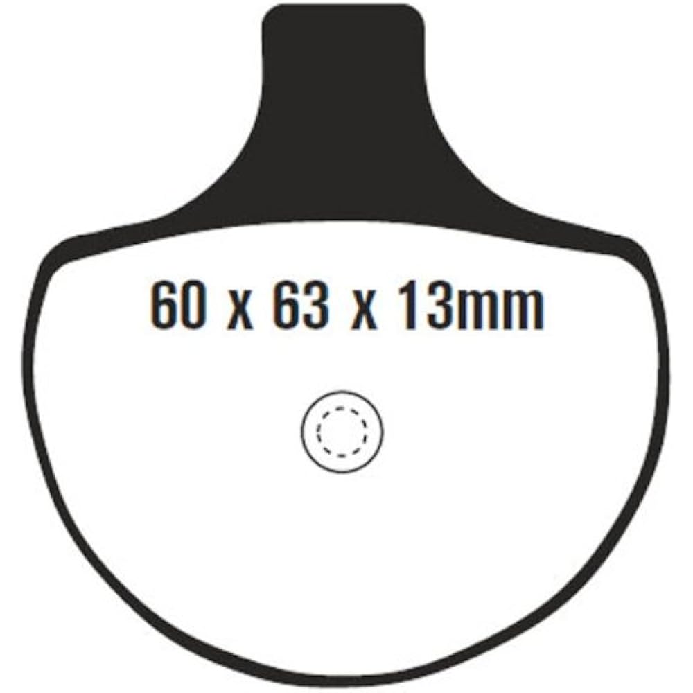 BRAKEPAD SEMISNTRD FA94V