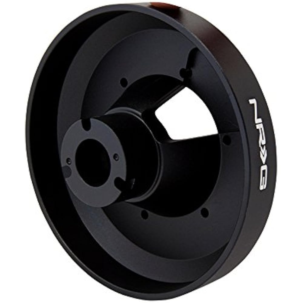 NRG Innovations NRG-SRK-102H Racing style, steering wheel Quick release short hub adapter, 6 x 70mm bolt pattern, black body