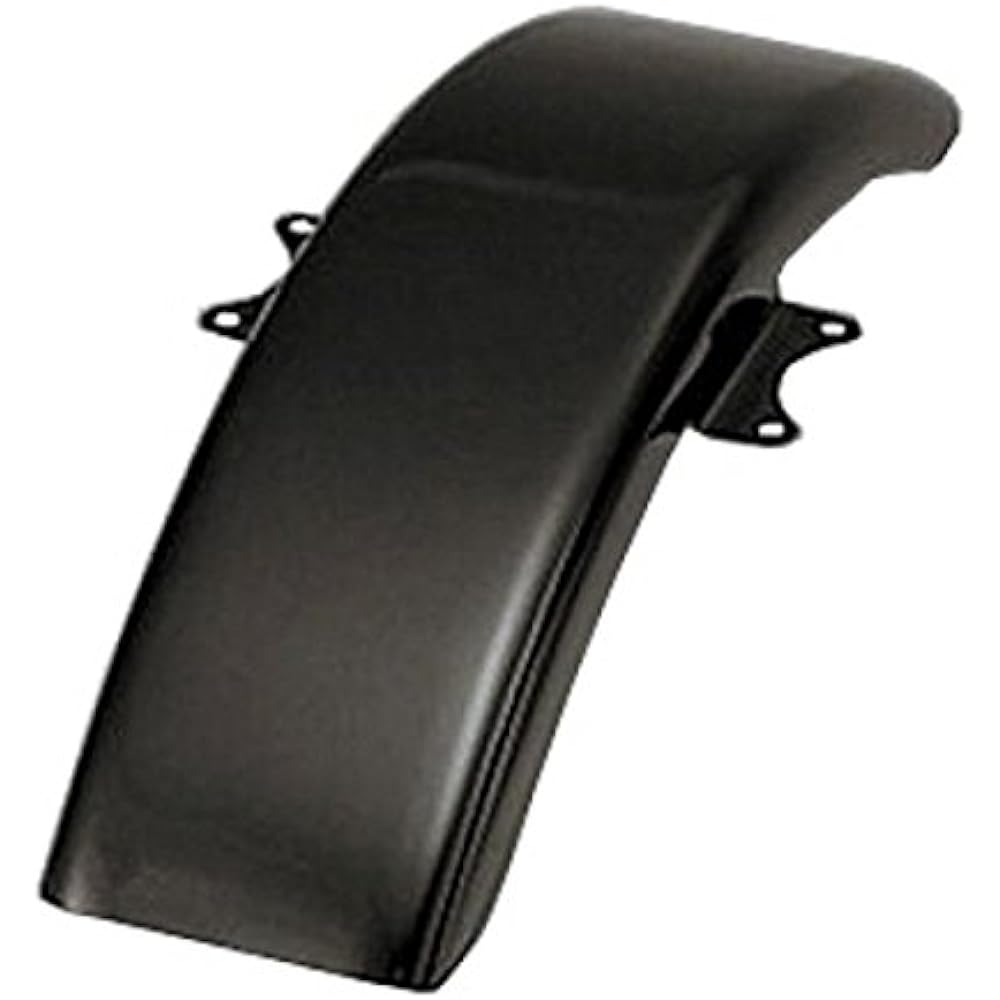Kijima Motorcycle Bike Parts FRP Flat Fender Front/Black Gel Coat Finish YAMAHA 206-956