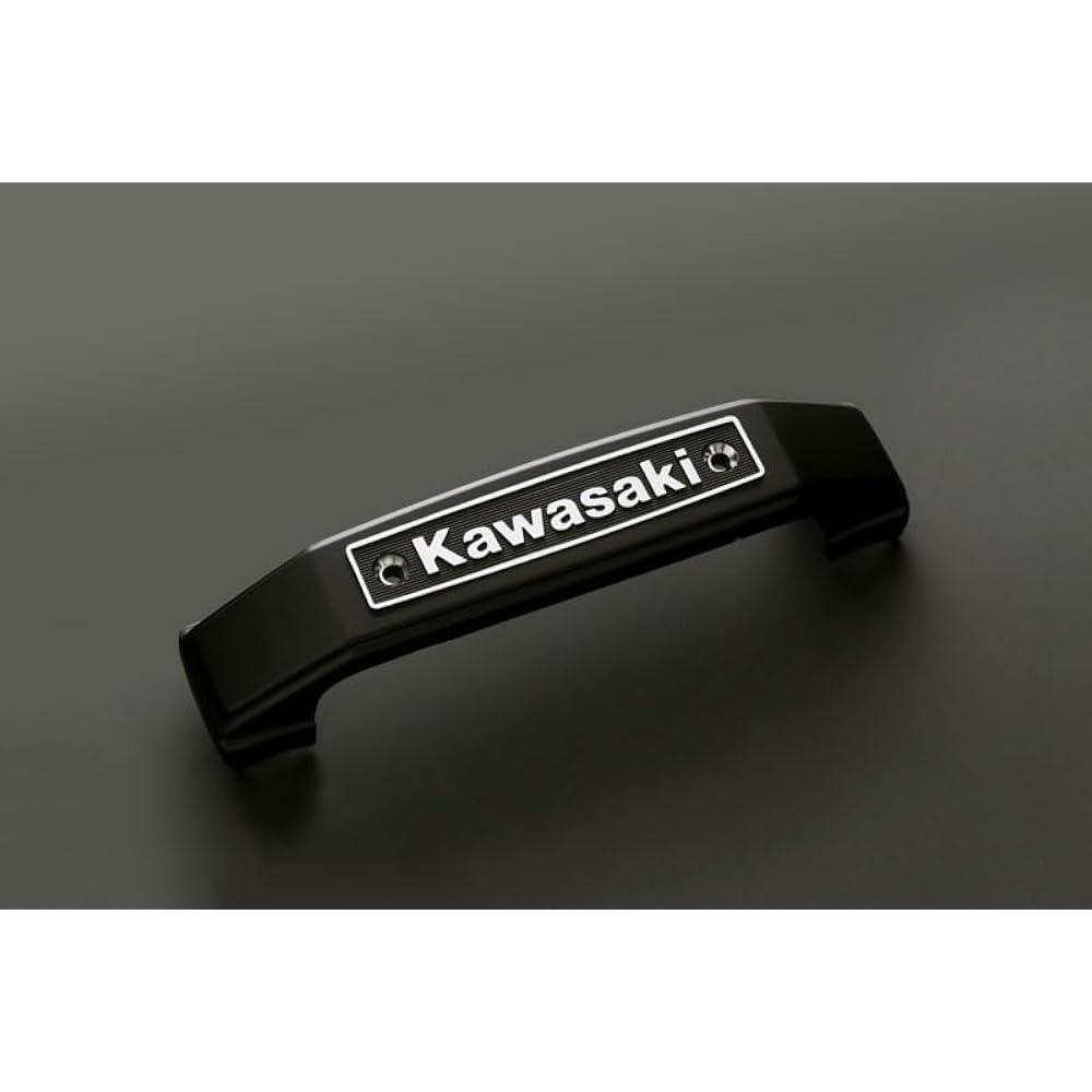 PMC Stem Emblem Kawasaki Lowercase Black 47-2283