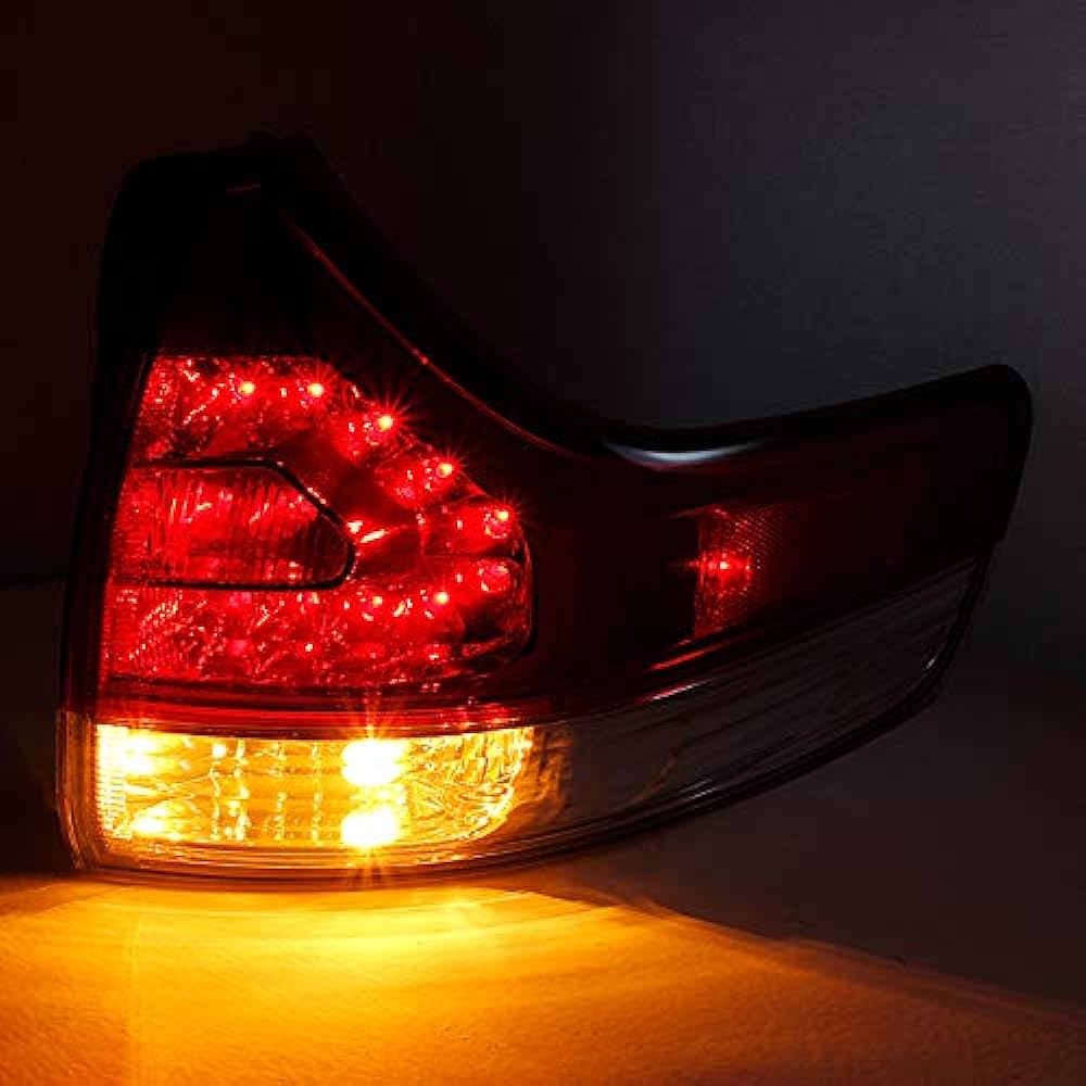 Toyota Shiena SUV Red Clear Care Tail Light Brake Lamp Replacement Diver Left Side Outer Piece