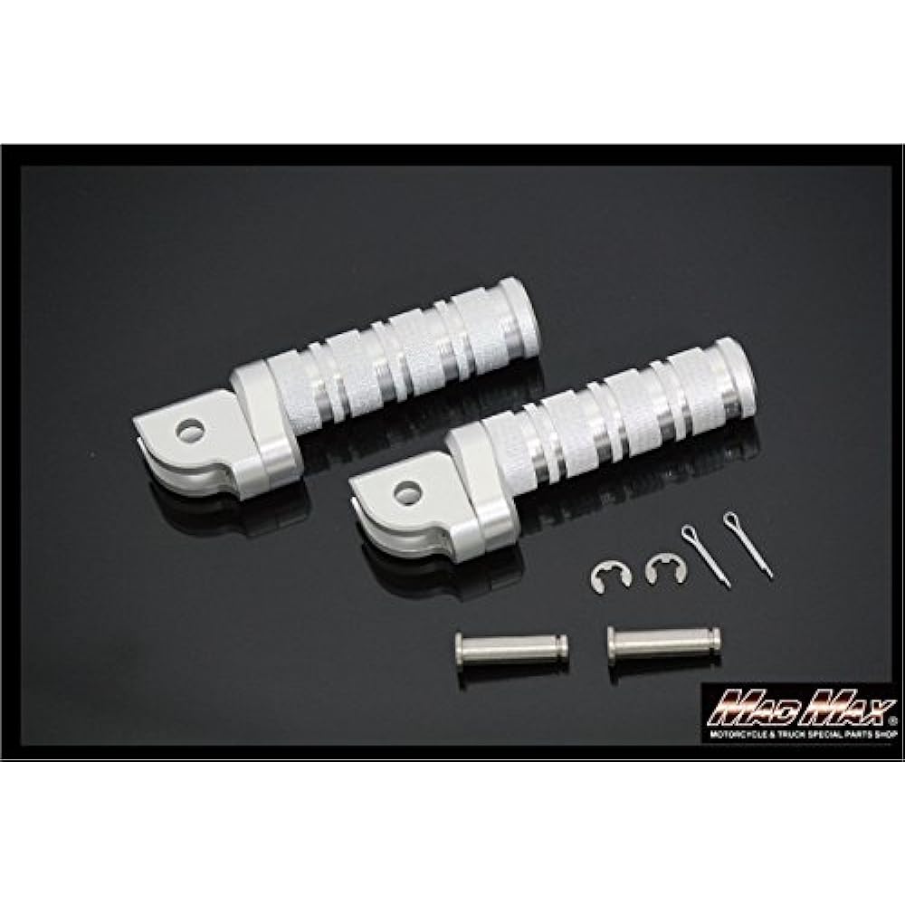 8 position step for Yamaha vehicles Anodized silver MM05-0135-SV