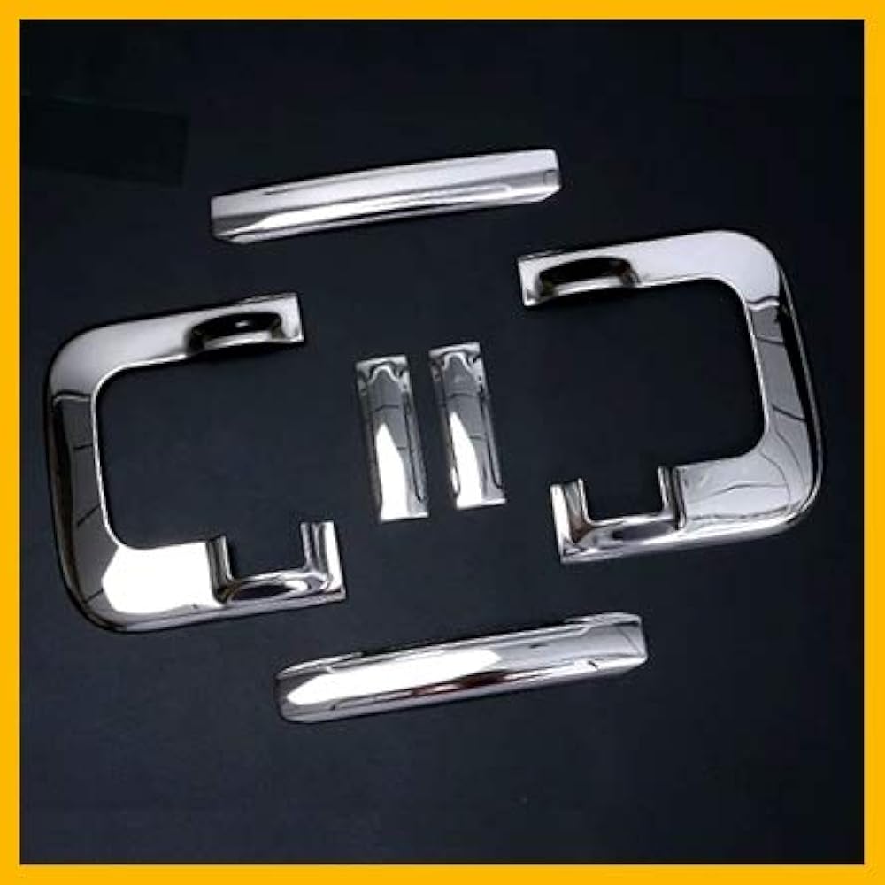 POG Inner Door Handle Cover 3D Door Handle Garnish Stainless Silver For SPACIA Custom Gear For SPACIA MK53S Interior TN-3692