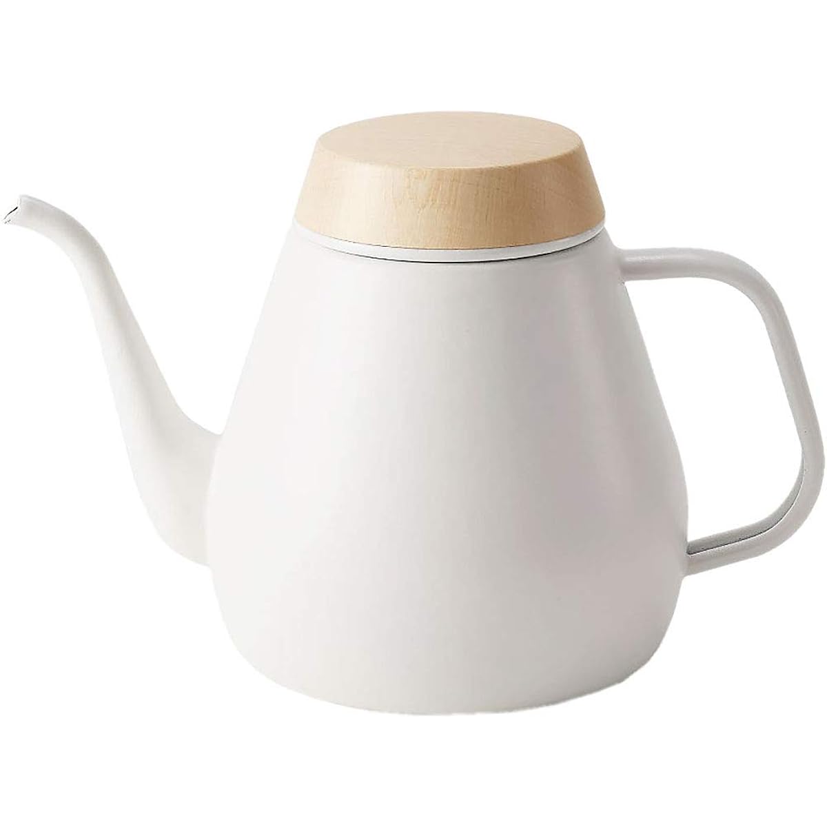 Made in Japan ovject Object Drip Kettle 1.8L IH Compatible Gas Compatible (Off White)