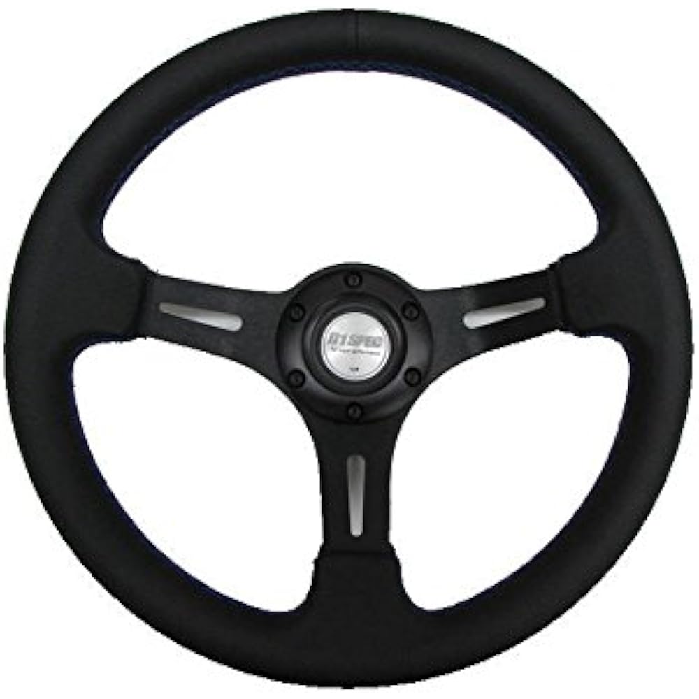 fortune D1 SPEC DEEP60 deep cone steering 32.5 pie blue stitch DSC-60325BL