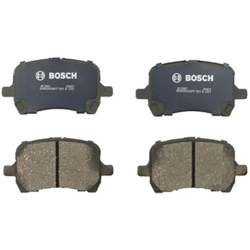 BOSCH BC1160 QUIETCAST Premium Ceramic Disc Brake Pad Set Chevrolet Cobalt, HHR, Malibu, Pontiac G5, G6, Saturn Aura, Front