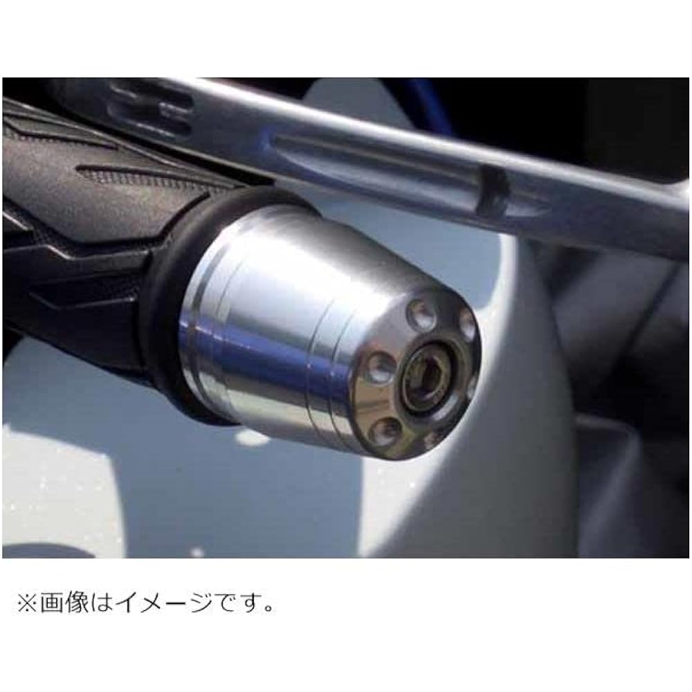 AGRAS Bar End Outer Diameter φ32 One Piece Type Gunmetal GSX-R1000(05-10) GSX-R750(06-09/11-12) GSX-R600(06-09/11-12) 300-384-000GM