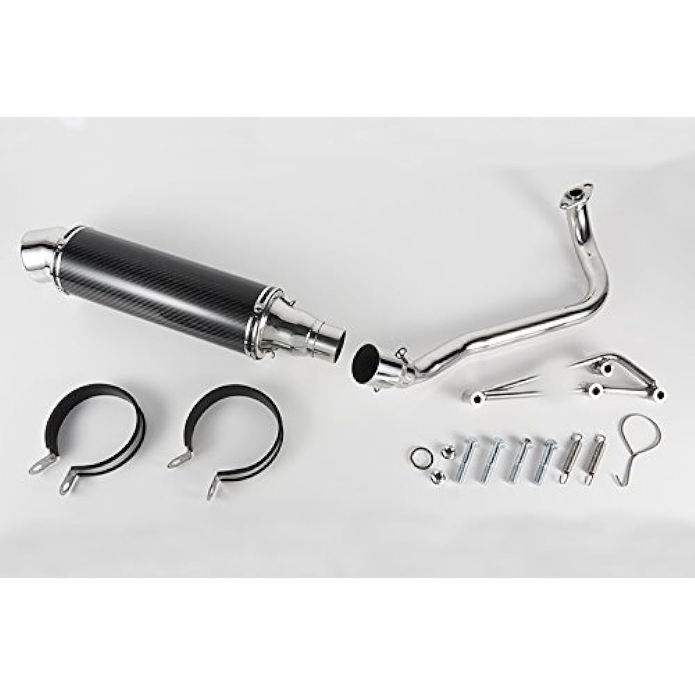 Bike Parts Center Custom Muffler Carbon Honda PCX JF28 203401