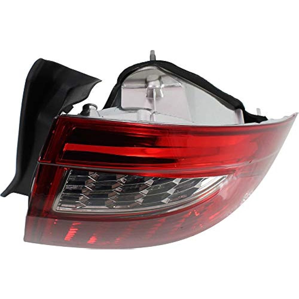 EVAN FISCHER Tail Light Lens and Housing 2010-2012 Ford Fusion compatible - Capa passenger side side