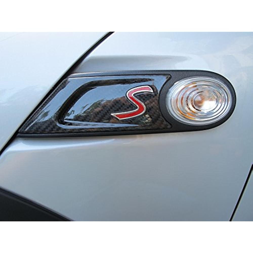 ATEX Dry Carbon Side Marker Scuttle Vents Overla Cover 2007-2013 MINI COOPER R55 R56 R57 R58 R58 R58 R58 R58 R59 MK2