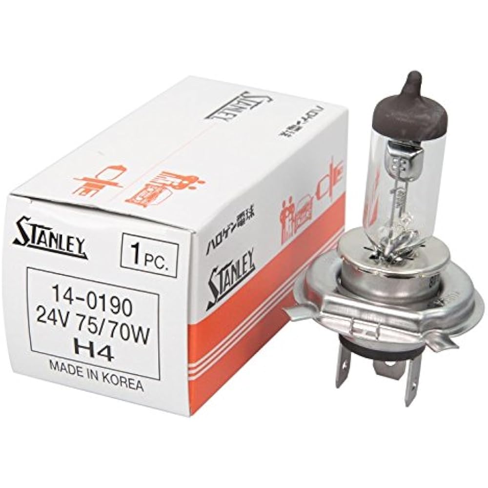 Stanley Electric (STANLEY) Halogen Bulb 24V75/70W 14-0190