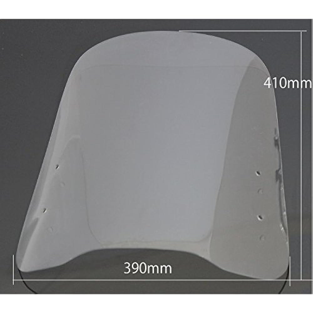 Easy to install moped scooter windscreen bike windshield MM19-0374-01