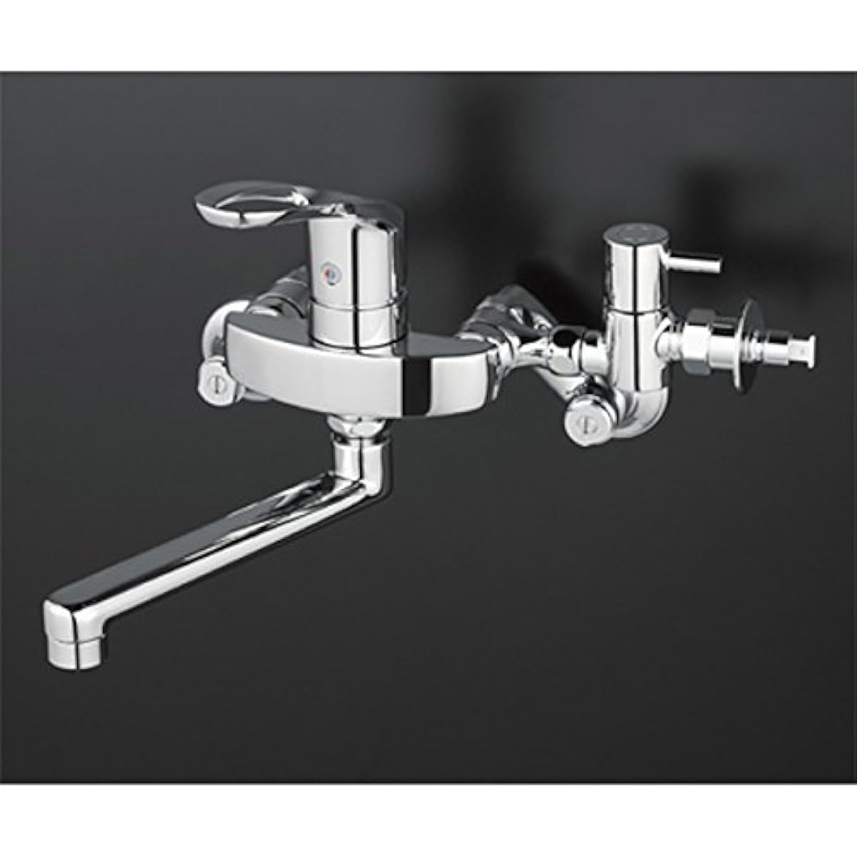 KVK Single Lever Mixing Faucet with Branch Stopcock and Stop Elephant KM5000CHTTU