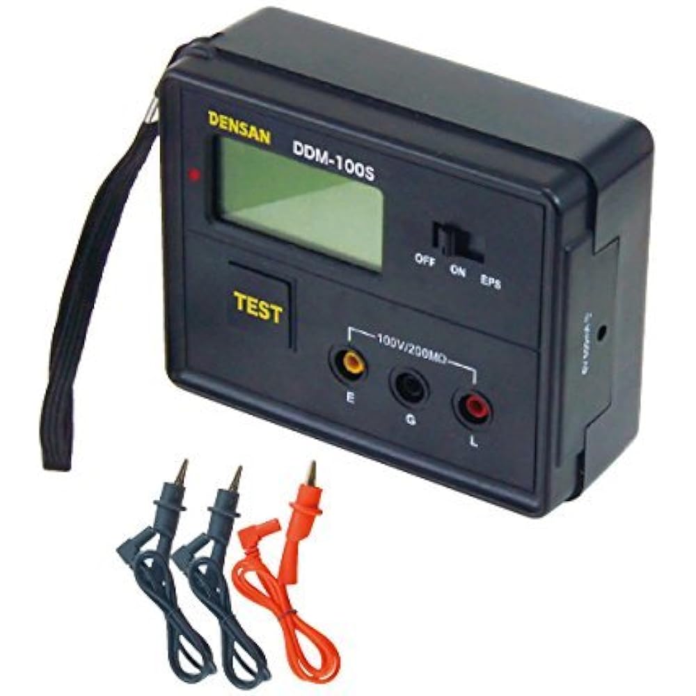 Densan Digital Insulation Resistance Meter DDM-100S