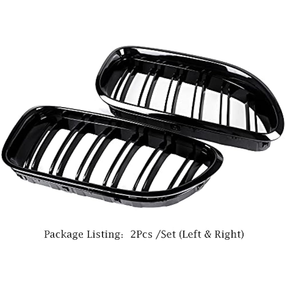 F06 Grill, front exchange Kidney Grill 6 Series F06 F12 ABS White BMW F06 2R Grill