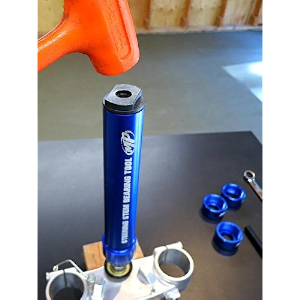 MOTION PRO Steering Stem Taper Roller Bearing Tool for 26mm, 28mm, 30-31mm, 35-36mm Bearing Races YM08-0544 YM08-0544