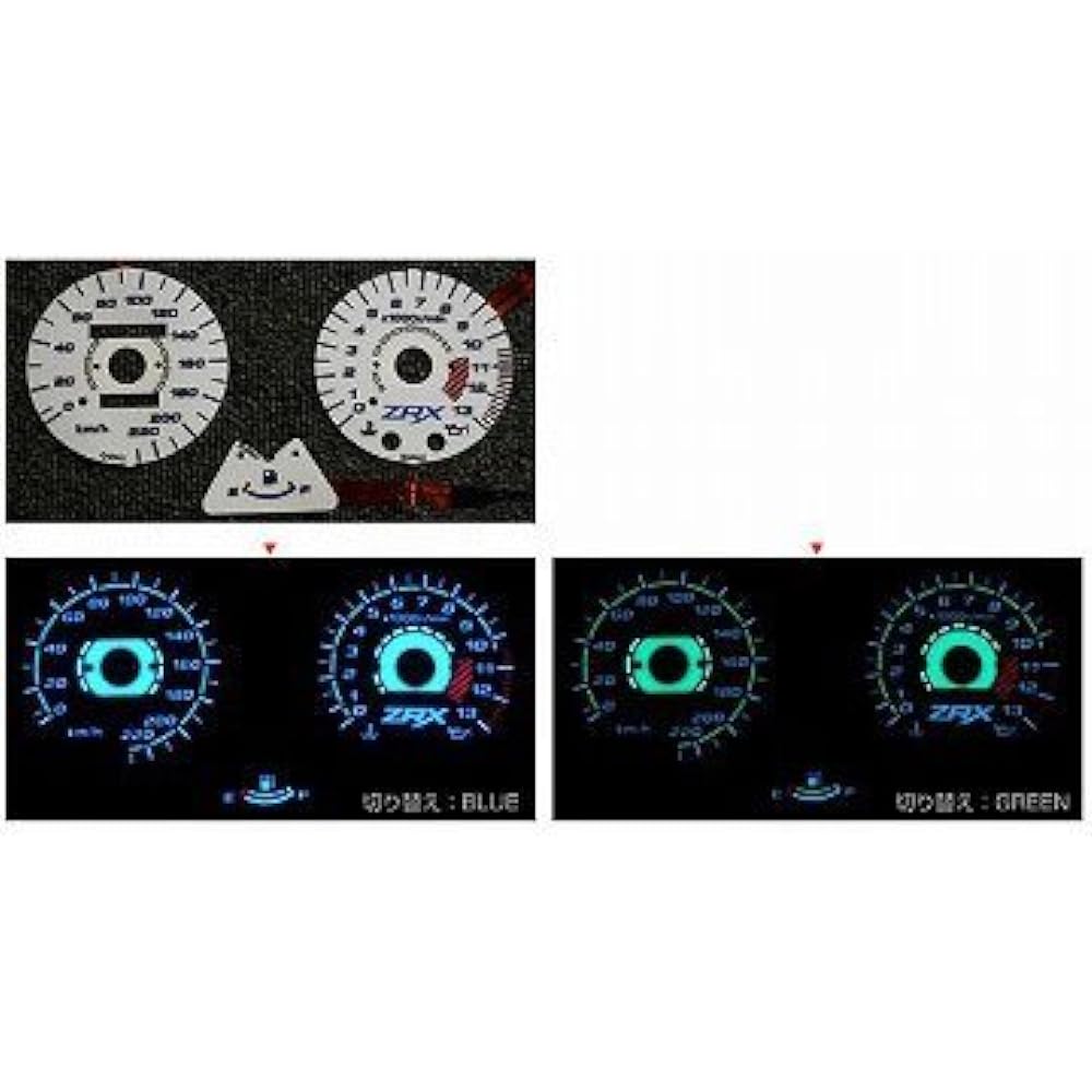 Odax EL meter panel AC type white panel ZRX1100(-02) ZRX1200S(-02) ZRX1200R(-02) OXP-311040-AC