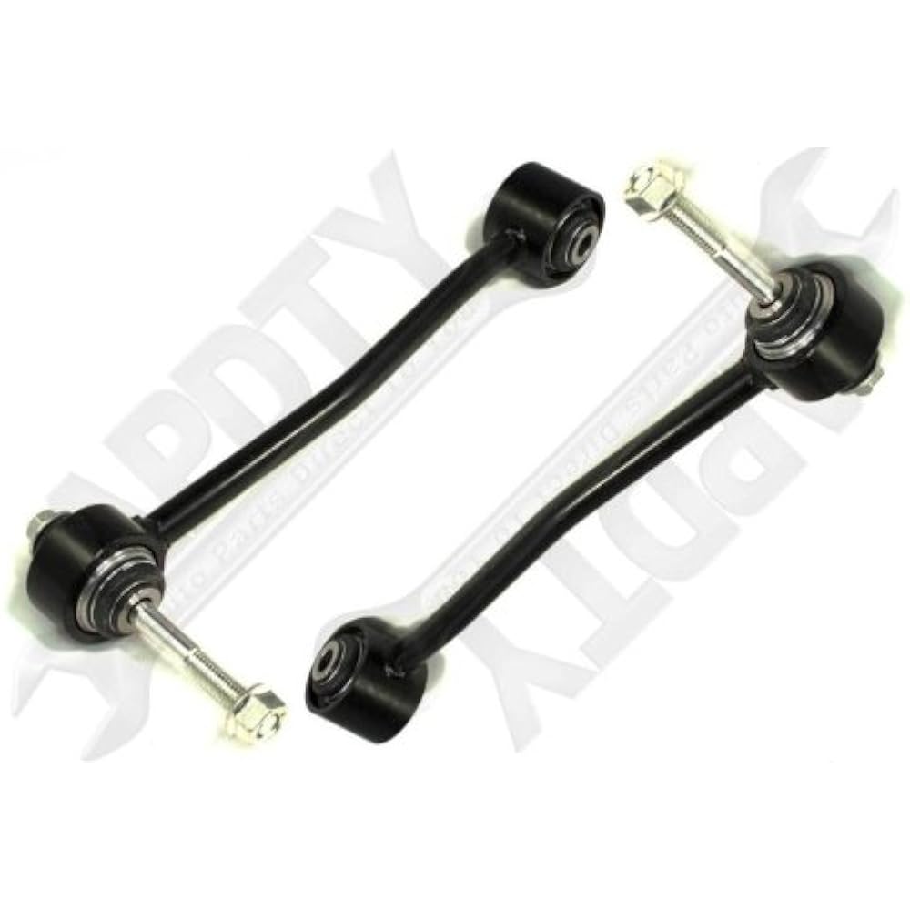 APDTY 016412 & 016413 Anti-Swaer End Link Pair Set 2000-2005 Ford Exkusage 4WD 2000-2004 F350 F550 Super Duty Pickup 4WD (4-Wheelde Live Model only; both Front left and right)