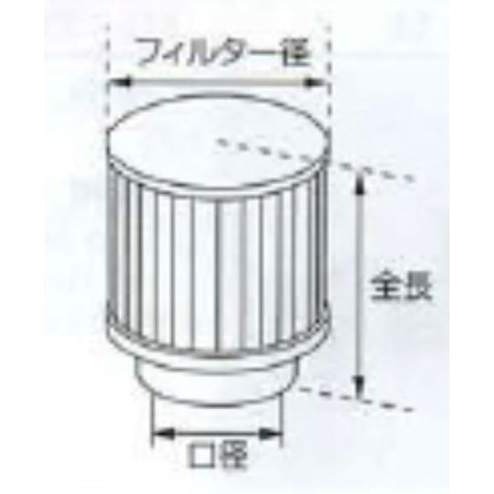 Kitaco 515-0220350 Power Cleaner (?1.4 inches (35 mm), Ape 50 Series/Monkey with Nipple, Straight